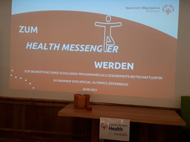 Special Olympics Gesundheitsprogramm Healthy Athletes