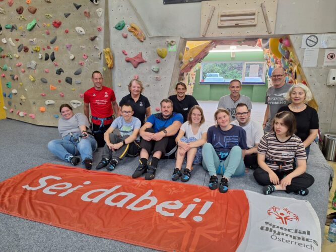 Klettertraining gestartet